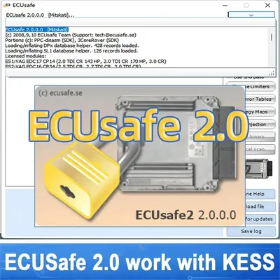 ECUSafe 2.0 2023 Hot Selling ECU Safe Software ECU ECM 2.0 Diagnostic Tool CD DVD Software For Car