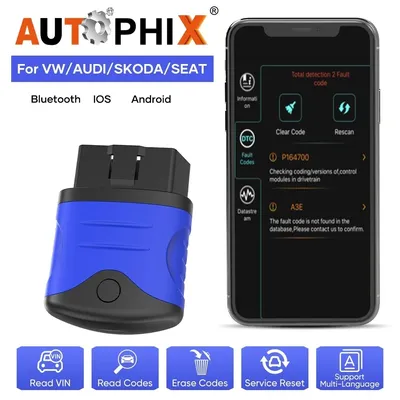 AUTOPHIX 3310 Bluetooth OBD2 Scanner for IOS/Android All System Code Reader BAT Check Car Diagnostic