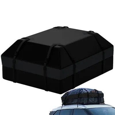 Car Luggage Bag 600D Oxford Cloth Rooftop Cargo Bags Large Capacity Durable Roof Waterproof Bag Roof