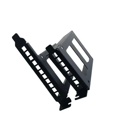 Metal PCI Slot 2.5inch IDE/SATA/SSD/HDD Rear Panel Mount Bracket Hard Drive Adapter Tray Caddy with