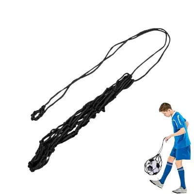 Youth Football Self Trainer Kick Net Pocket Professional Outdoor Sport Nylon Net Basketball Bag