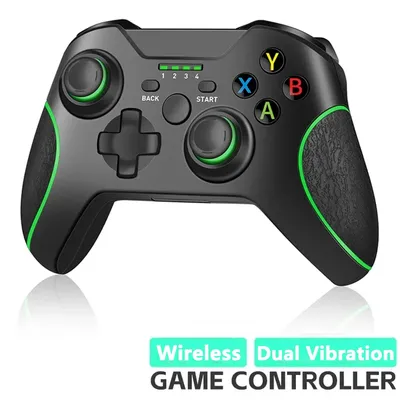 2.4G Wireless Gamepad Controller for PC with Dual Vibration for Android Smartphone Gamepad