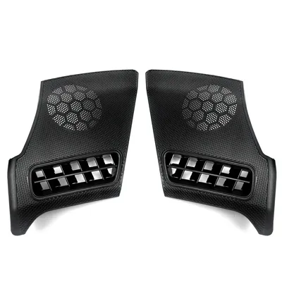 2x Dash Vent Speaker Grille Cover Black For Mercedes-Benz W210 E320 E430 1996-2002 A2106800539