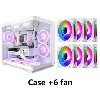 PCCOOLER C3 T500 ATX computer case, supports back-inserted installation/40 series graphics card/270