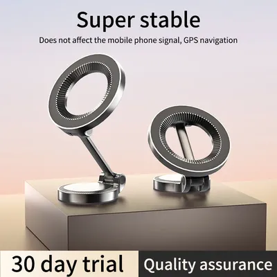 for MagSafe Car Mount, [24 Strong Magnet] 360° Rotation Magnetic Phone Holder for Car, iPhone Car