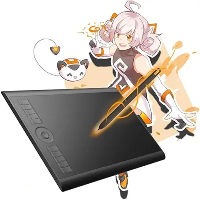 GAOMON M10K Graphic Tablet for Drawing/Art Digital/Architecture/Engineering Student with 8192 Levels