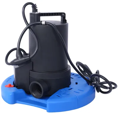 1/3 HP Automatic Swimming Pool Cover Pump 120 V Submersible with 3/4 Check Valve for Pool Hot Tubs