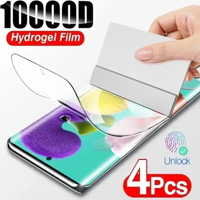 4Pcs Hydrogel Film Screen Protector For Samsung Galaxy S22 S23 S21 S20 Ultra Plus For Samsung Galaxy