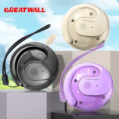 GREATWALL Wireless Bluetooth Earphones HIFI Headphones Stereo Sports Headset With Mic HD Call