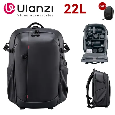 Ulanzi Photography Backpack Waterproof 22L Large Capacity Scratch Resistant Support Quick Release