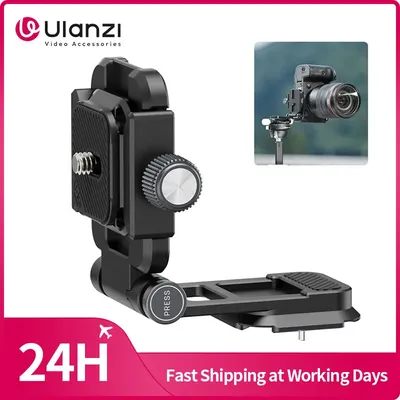 Ulanzi UKA08 Uka Camera Foldable L-Bracket Vertical & Horizontal QR Plate for UKA&Arca Swiss Top