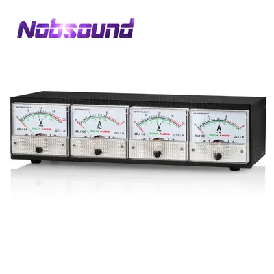 Nobsound CT3 Dual Analog Power Tester for Amplifier/Speaker Channel Balance Voltage Current Detector