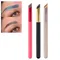 Square Tilt Angle Eyebrow Brush Soft Comfortable Fabric Head Makeup Brushes for Women Female Makeup