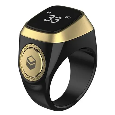 Iqibla Smart Tasbih Tally Counter for Muslims Zikr Ring Digital Tasbeeh 5 Prayer Time Vibration