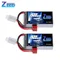 2pcs Zeee 2S 1500mAh Lipo Battery 7.4V 60C with Deans Plug for FPV Drone Boat RC Car Racing Hobby