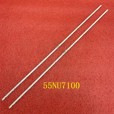 LED strip(2)For Samsung UE55NU7379 UE55RU7179 UN55NU7100F UN55NU7100 UE55NU6035 UE55NU7372U