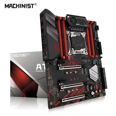 MACHINSIT X99 MR9D Motherboard LGA 2011-3 Supports Xeon Intel 2667 2699 V3V4Full Range CPU