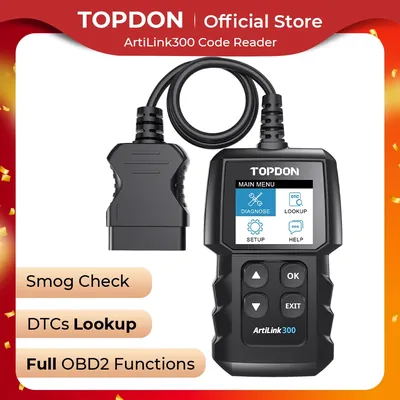 TOPDON AL300 Code Reader OBD2 Car Scanner Automotive Diagnostic Tool Engine Analyzer On-board