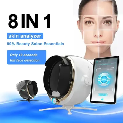 3D Skin Care Facial Analyzer Monitor magic mirror skin analyzer Detector Camera facial machines