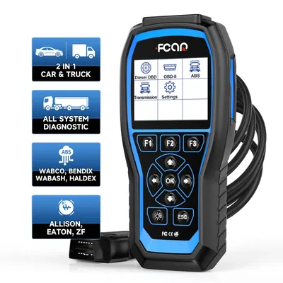 FCAR F507 Heavy Duty Truck Scanner All System Diesel Truck Diagnostic Scanner ABS Transmission Reset