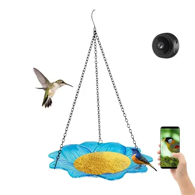 Camera Bird Feeder Remote Control Camera Bird Feeder Multipurpose Bird Feeder With Battery Reusable