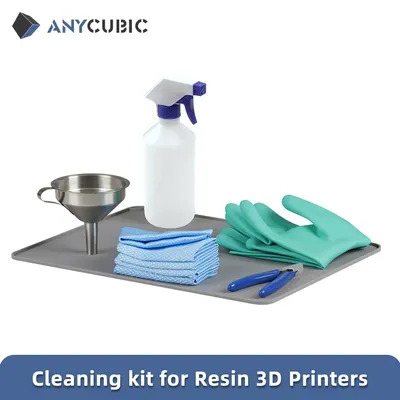 Anycubic Cleaning kit for Resin 3D Printer for Photon LCD including Metal Funnel Filter 1 pc Plier