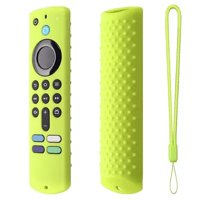 Shockproof Controller Skin For 2023 Amazon Fire TV Stick 4K Anti Slip Remote Case Dustproof Silicone