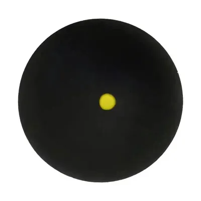 Rubber Squash Balls Single Yellow Dot Soft Rubber Sports Competition Squash Ball Squash Equipment