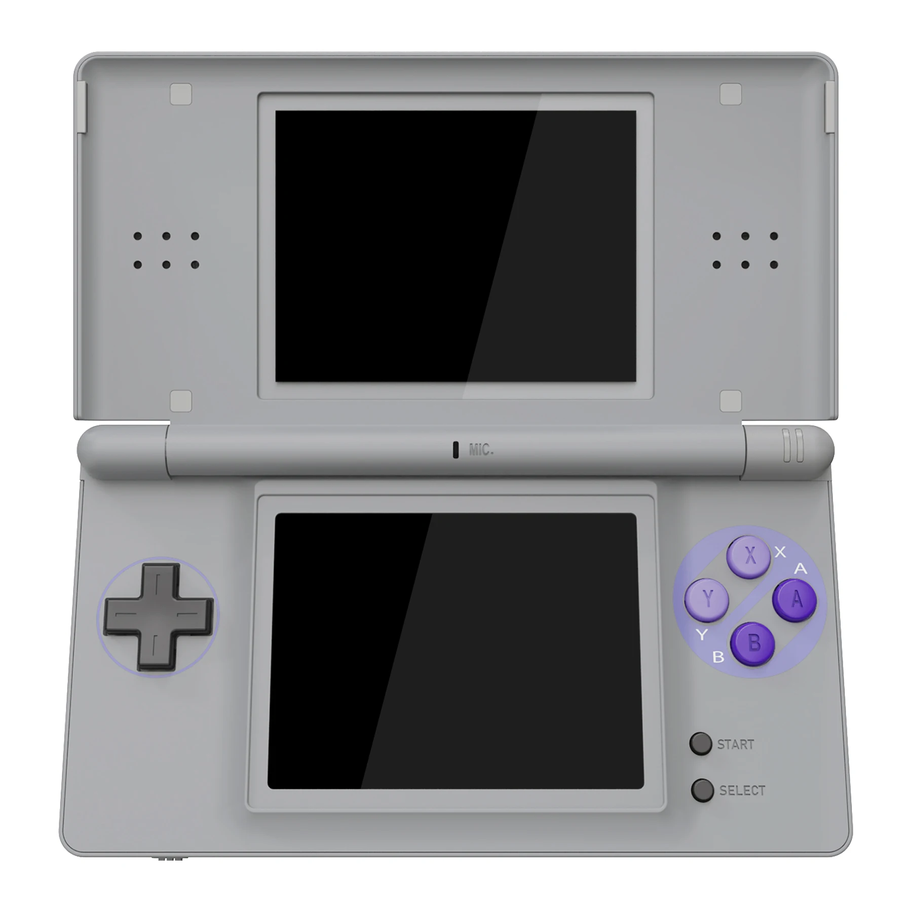 eXtremeRate Replacement Full Housing Shell for Nintendo DS Lite for NDSL - Classic SNES Style