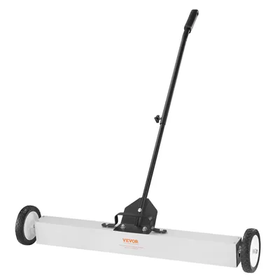 VEVOR Rolling Magnetic Sweeper with Wheels Push-Type Magnetic Pick Up Sweeper Large Magnet Pickup