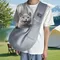 Pet Sling Cat Sling Chest Travel Pet Carrying Bag Breathable Sling Pet Supplies for Small Dogs and