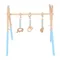 Wooden Gym Frame Wooden Frame Crafts Infants Gym Toy Kids Fitness Equipment For Game Room Nursery