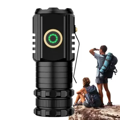 Mini Flashlights Handheld Flashlights Compact Adjustable Brightness Drop Resistance Flashlights High