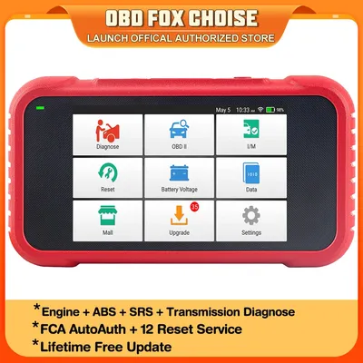 LAUNCH CRP129E V2.0 OBD2 Scanner Eng ABS SRS AT Car Diagnostic Tool Injector Coding DPF AFS 12