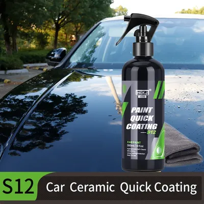 Hgkj Automotive Ceramic Nano Coating Liquid Car Body Nano Coatin Wax Hydrophobic Polishing Spray