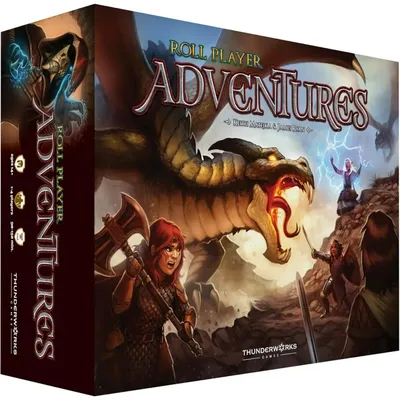 Roll Player Adventures | Storybook Board Game | Cooperative Adventure Campaign World of Ulos Ages