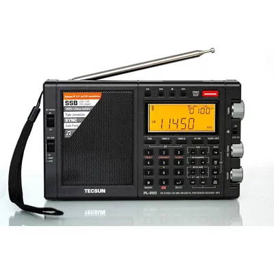 PL990 Digital Worldband AM/FM Shortwave Longwave Radio with Single Side Band Reception & MP3 Player,