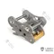 US Stock LESU 1/14 RC Metal Selector Grab Grapple Fixed Mount Hydraulic for Carter Excavator