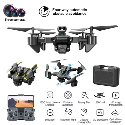 KY605 Rc Drone Professional dual HD camera for aerial photography Brushless motor Foldable