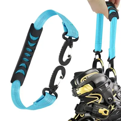 Ski Boot Strap Portable Inline Skate Straps Men & Women Ice Skates Carrying Straps Winter Skiing