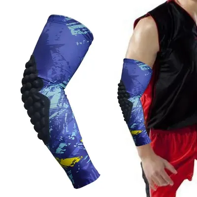 Arm Elbow Sleeves Arm Compression Sleeve Elbow Pads Anti-Collision Elastic Compression Volleyball