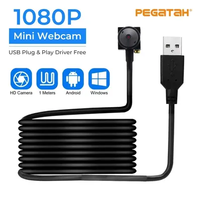 5MP Webcam Mini Camera for Laptop USB Camera Video Cam Web Camera for computer 1080P Auto Focus Full