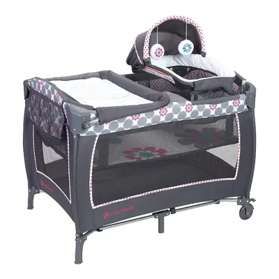 Lil' Snooze Deluxe II Nursery Center, Daisy Dots caseta de jardin exterior