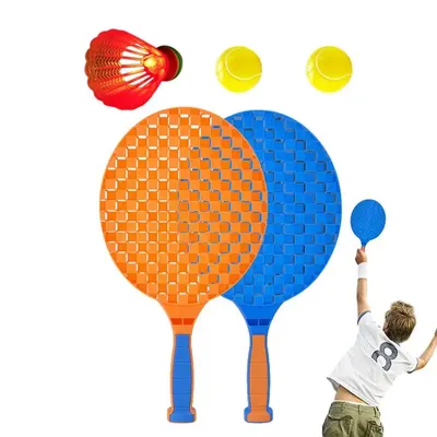 Racket Tennis Kids Tennis Rackets Children Beach Ball Sports Game Outdoor Racket Set Toddler Playing