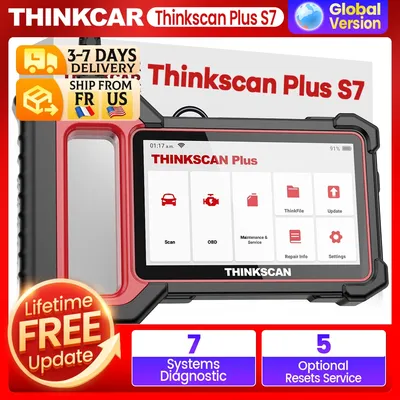 THINKCAR Thinkscan Plus S7 S6 S4 Obd2 Scanner Car Diagnostic Tools Automotivo Scanner Auto Diagnosis