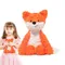 Fox Plush Toy Cute Cartoon Fox Figures Plush Toy Cuddly Toy Doll 10in Fox Pillow Toy Fox For Boys