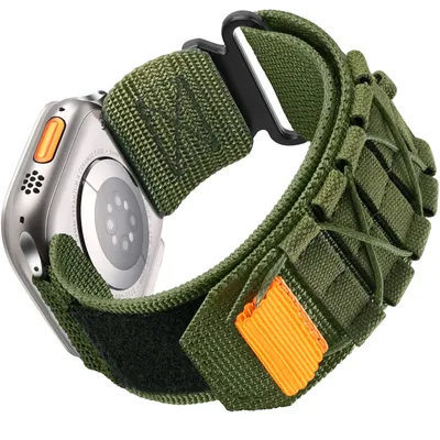 Alpine For Apple Watch Bands 44mm 40mm 49mm 45mm 41mm 38mm 42mm Tactical Nylon Bracelet iwatch