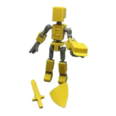 Multi Joint Movable Robot 3D Printed Figure Body Activity Robot Desk Robot Toy Multi Joint Movable