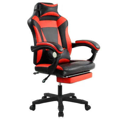 KKTONER Ergonomic Gaming Chair for E-Sport Racing Computer Swivel Height Adjustable with Armrest