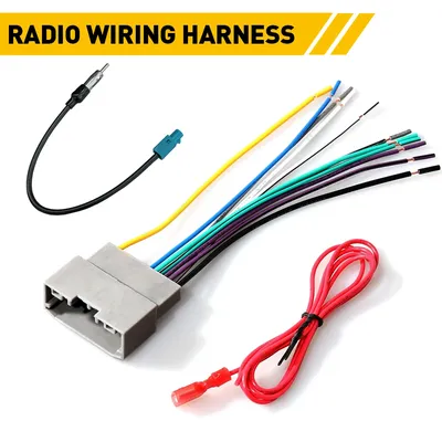 Car Stereo Radio Wiring Harness Cable Adapter Support JBL AMP for Chrysler 200 300 Jeep Liberty